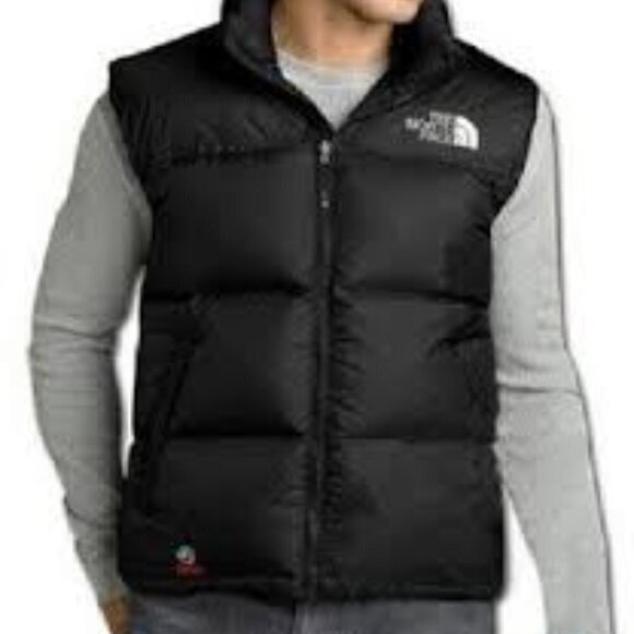 The North Face1996 Retro Nuptse Men Vest Size L - Picture 2 of 7